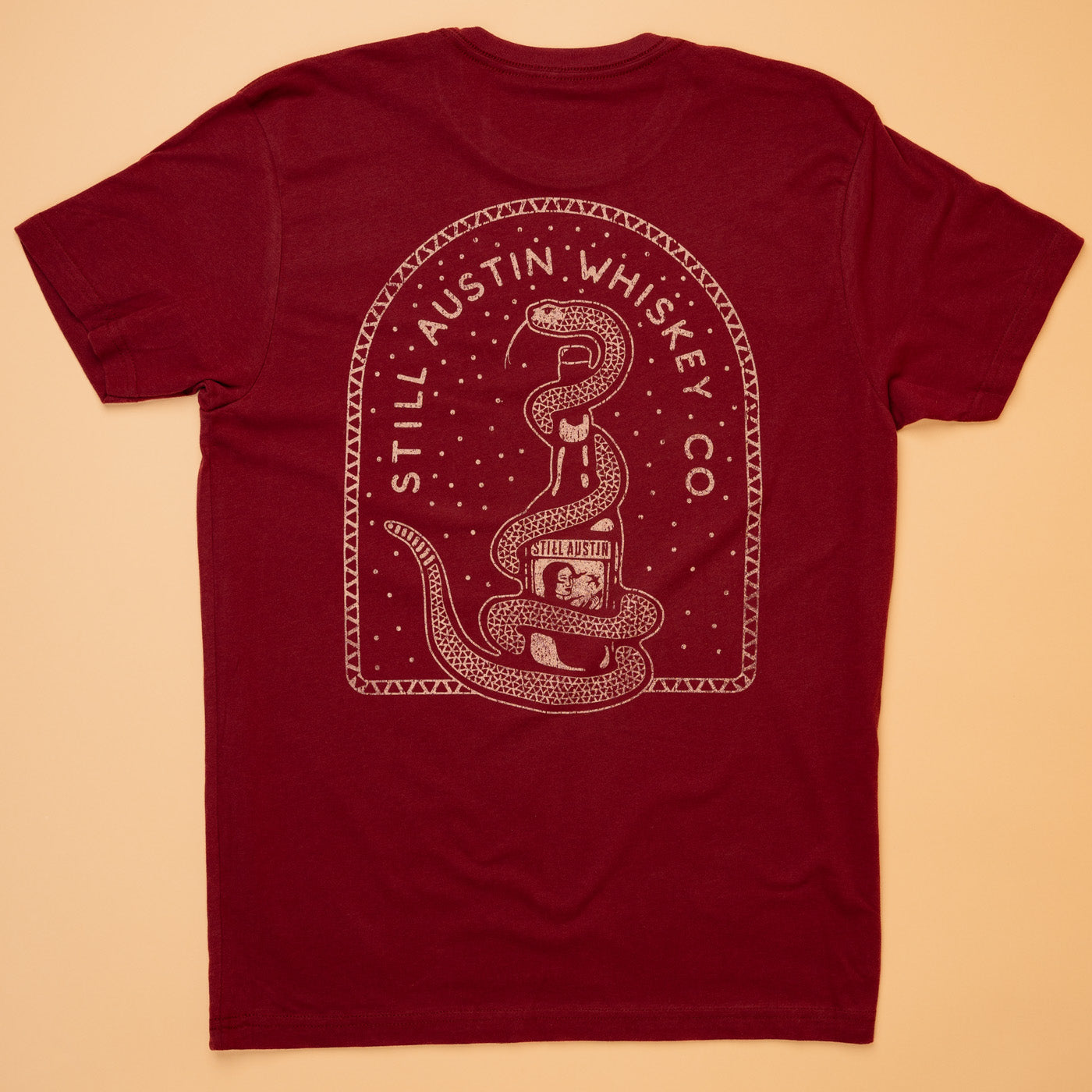 Beware of Snakes Feather Grass Tee Texas Hill Country Provisions Tanager Red S