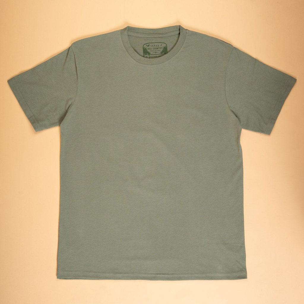 Sage Green Feather Grass Tee Texas Hill Country Provisions S 