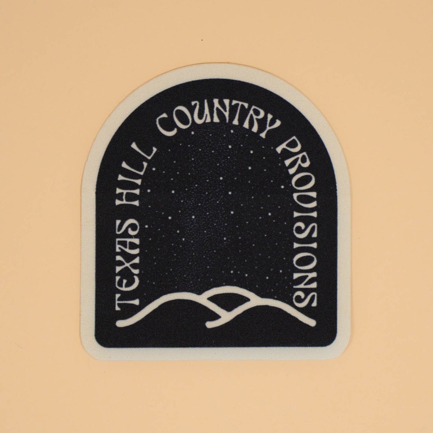 Stars At Night Sticker Nylon Sticker Texas Hill Country Provisions Weatherproof Nylon