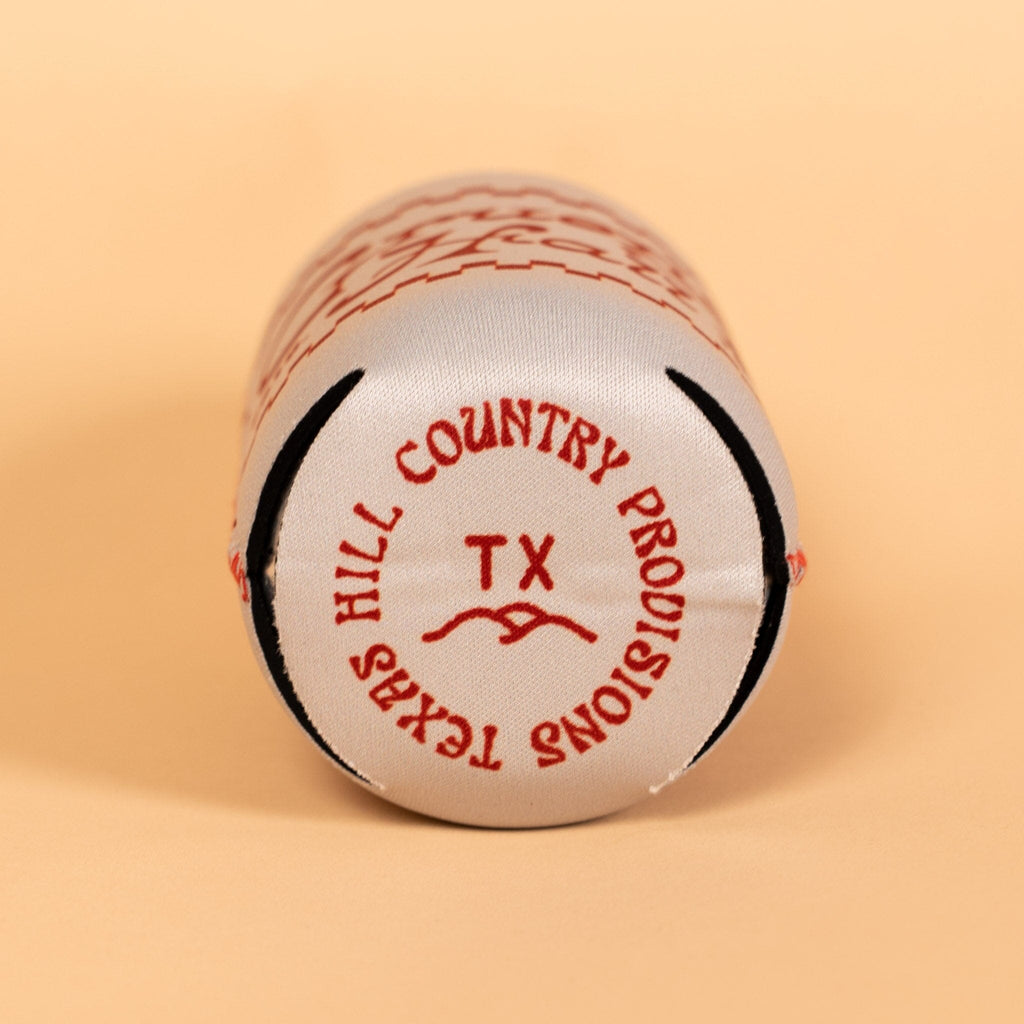 Feed & Seed Neoprene Can Sleeve Texas Hill Country Provisions 