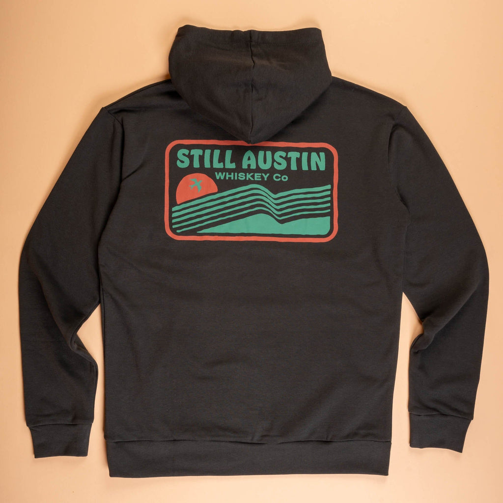 Heat Wave Campfire Hoodie Texas Hill Country Provisions Vintage Black S 