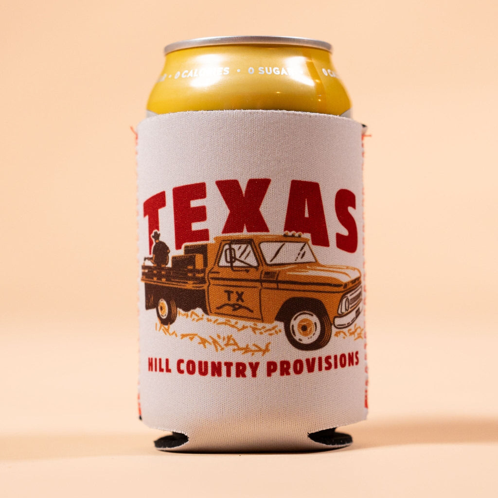 Pasture Party Neoprene Can Sleeve Texas Hill Country Provisions 