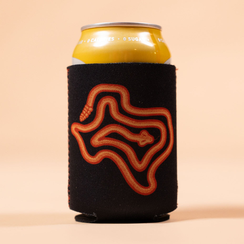 TX Rattler Neoprene Can Sleeve Texas Hill Country Provisions 