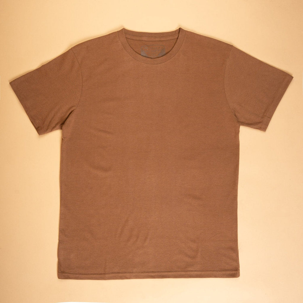 Bison Brown Feather Grass Tee Texas Hill Country Provisions S 