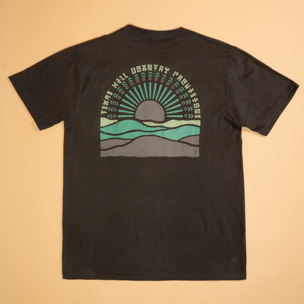 Eternal Sunshine Feather Grass Tee Texas Hill Country Provisions Vintage Black S 