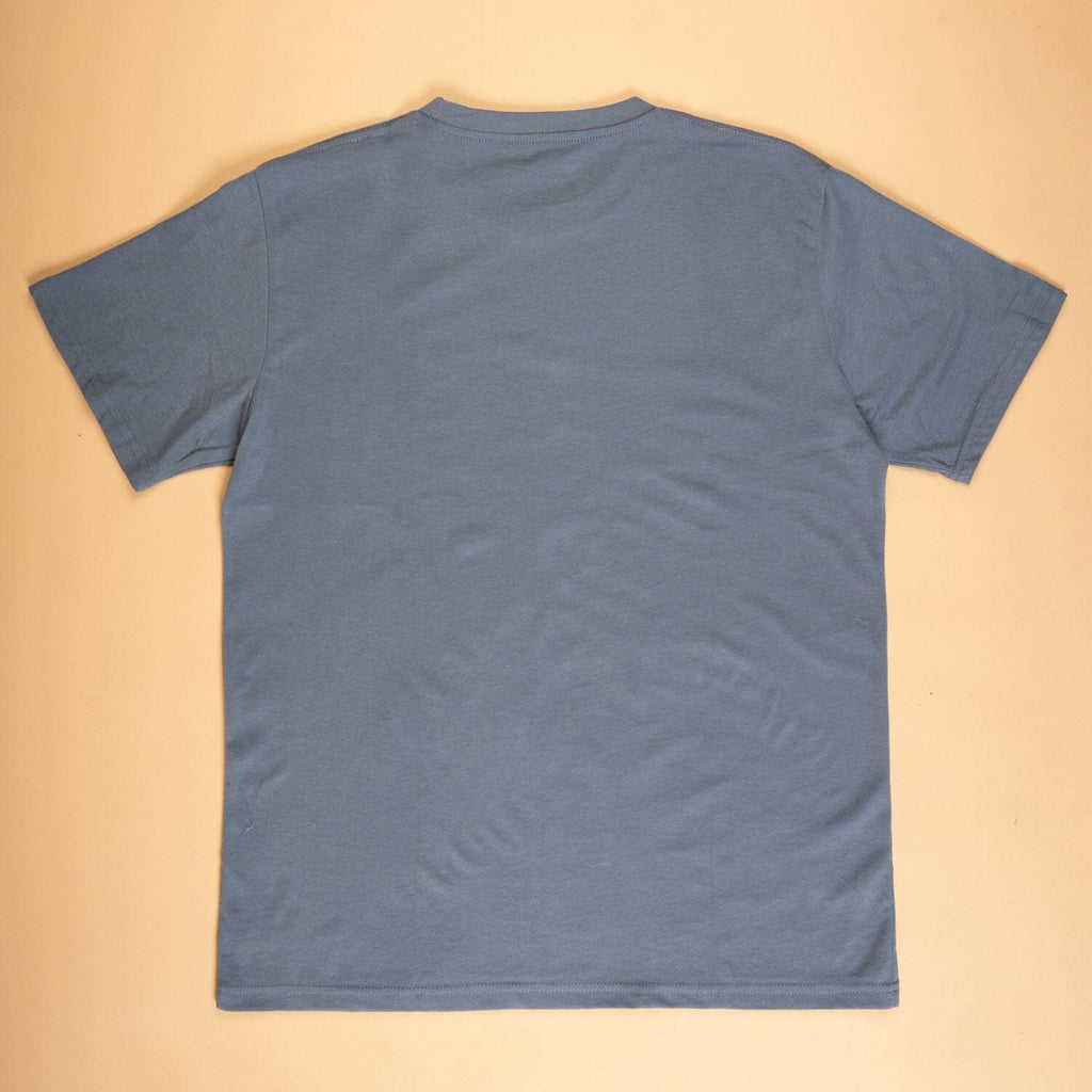 Faded Indigo Feather Grass Tee Texas Hill Country Provisions 