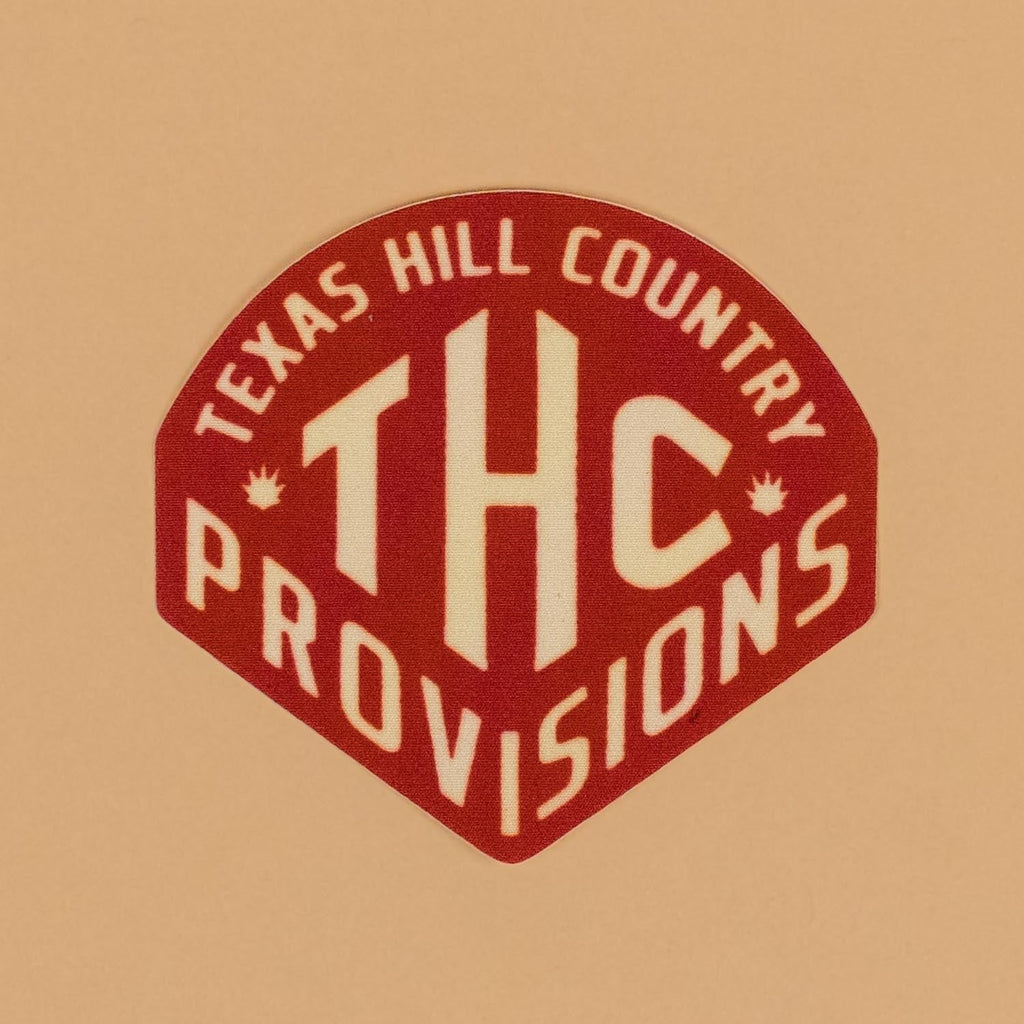 High Point Nylon Sticker Texas Hill Country Provisions Weatherproof Nylon 