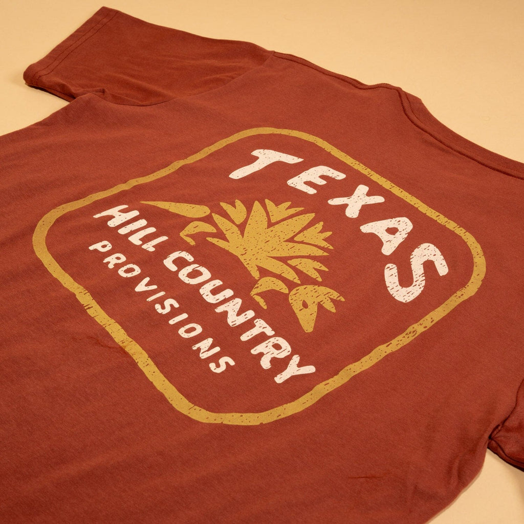 Hill Country Dillo Feather Grass Tee Texas Hill Country Provisions 