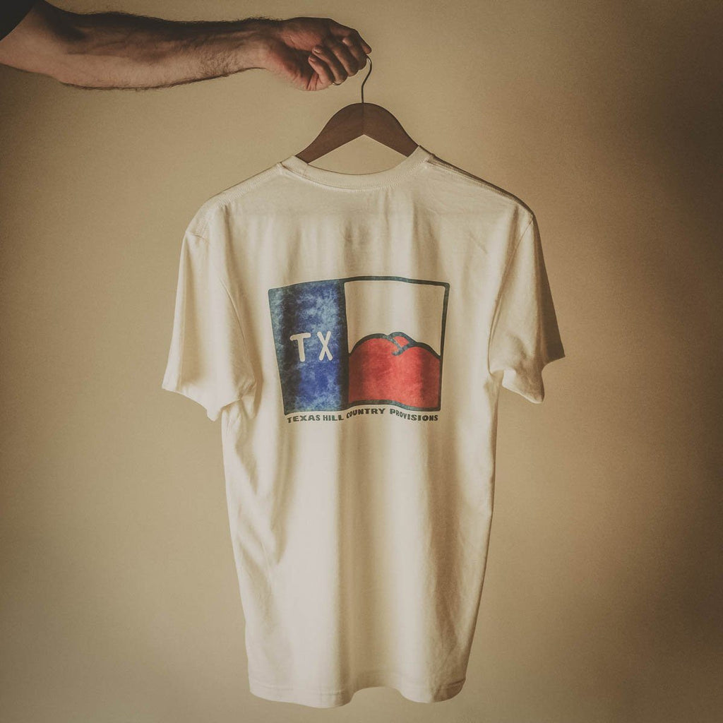 Hill Country Flag Feather Grass Tee THC Provisions 