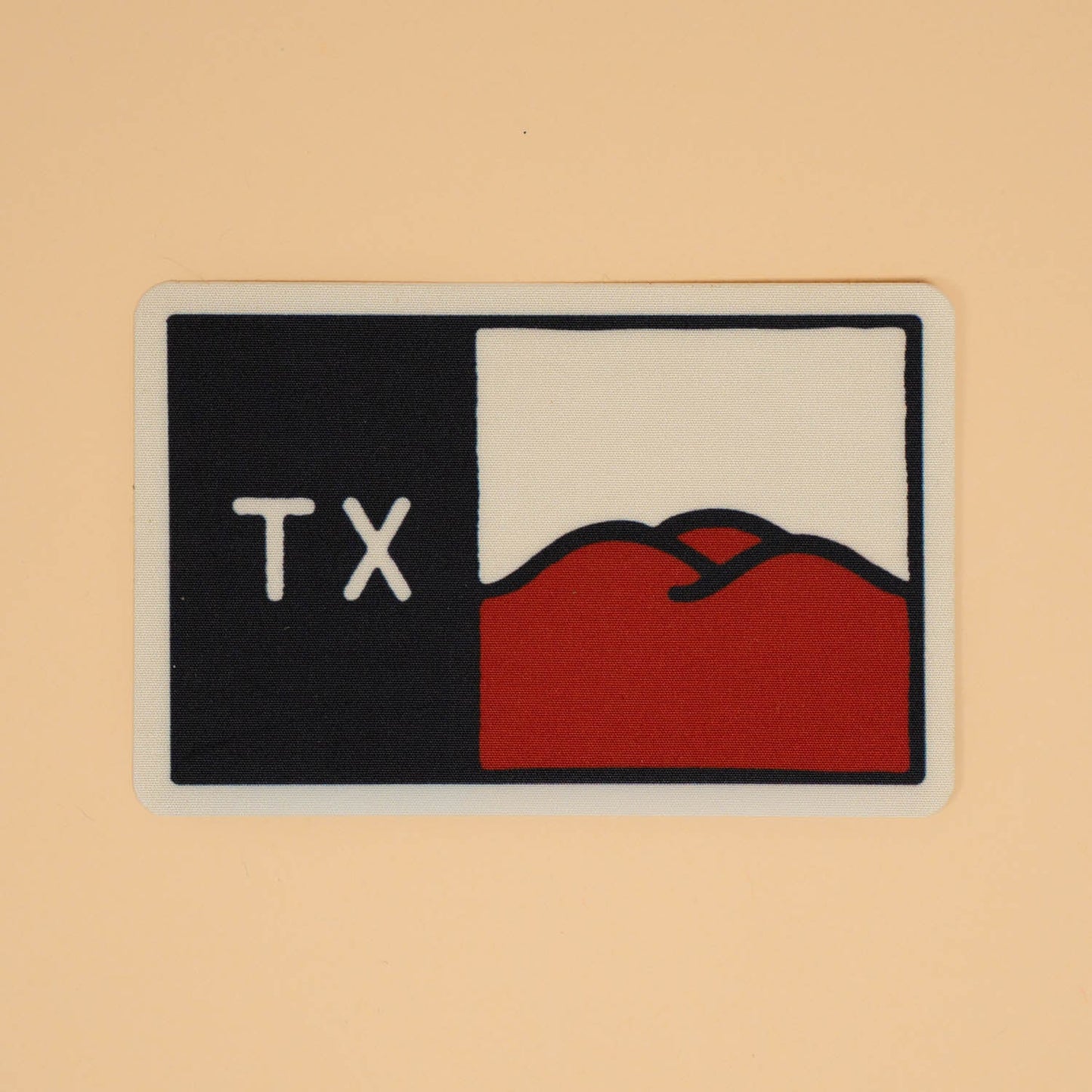 Hill Country Flag Sticker Nylon Sticker Texas Hill Country Provisions Weatherproof Nylon 