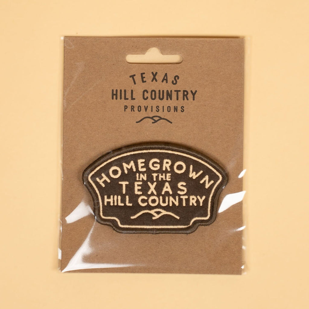 Homegrown Badge Patch Texas Hill Country Provisions 