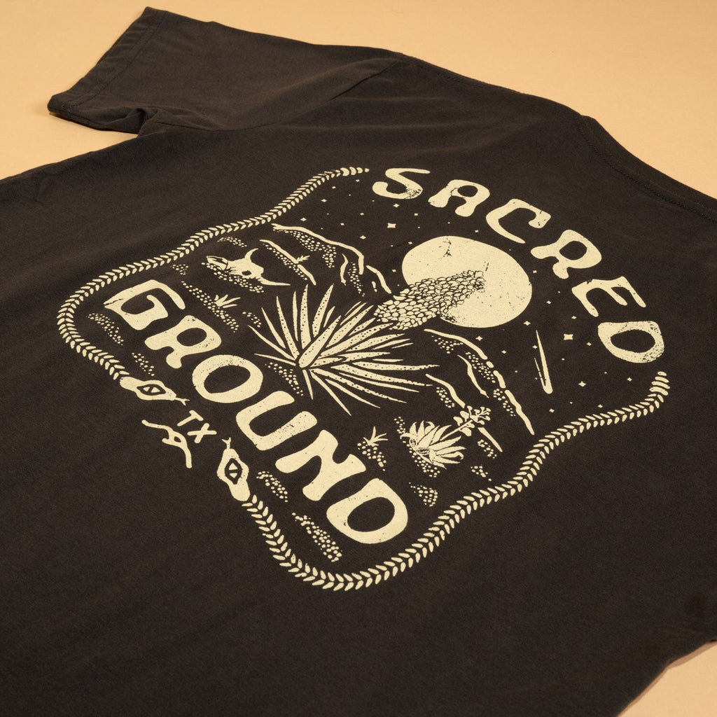 Sacred Ground Feather Grass Tee Texas Hill Country Provisions 