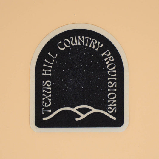 Stars At Night Sticker Nylon Sticker Texas Hill Country Provisions Weatherproof Nylon 