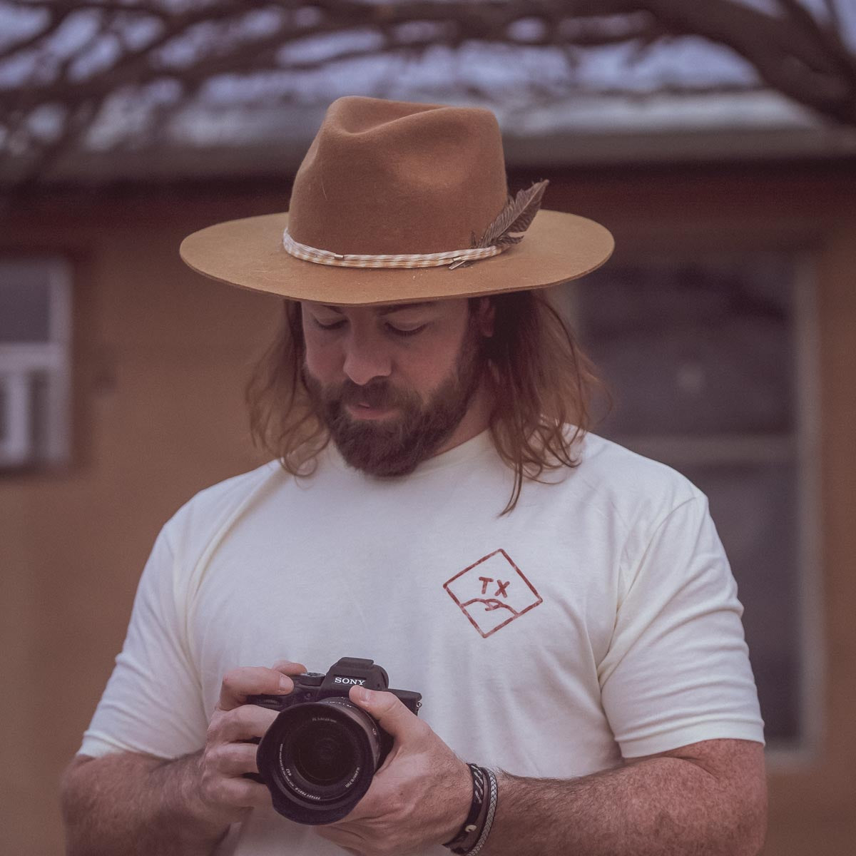 Texas Chill Country Feather Grass Tee THC Provisions 