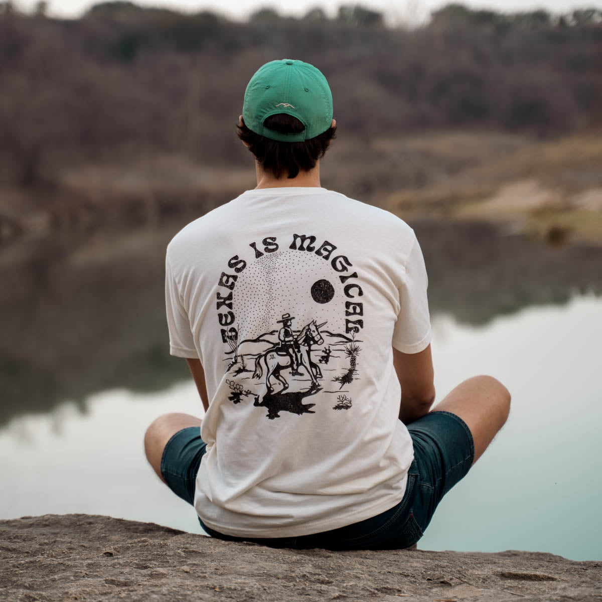 Texas Is Magical' Feather Grass Tee