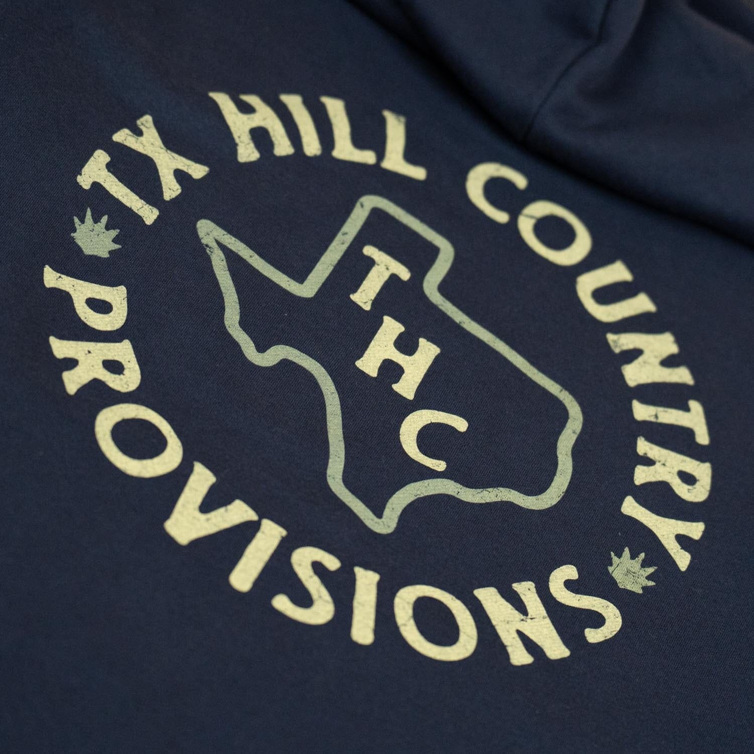 THC In Texas Campfire Hoodie Texas Hill Country Provisions 