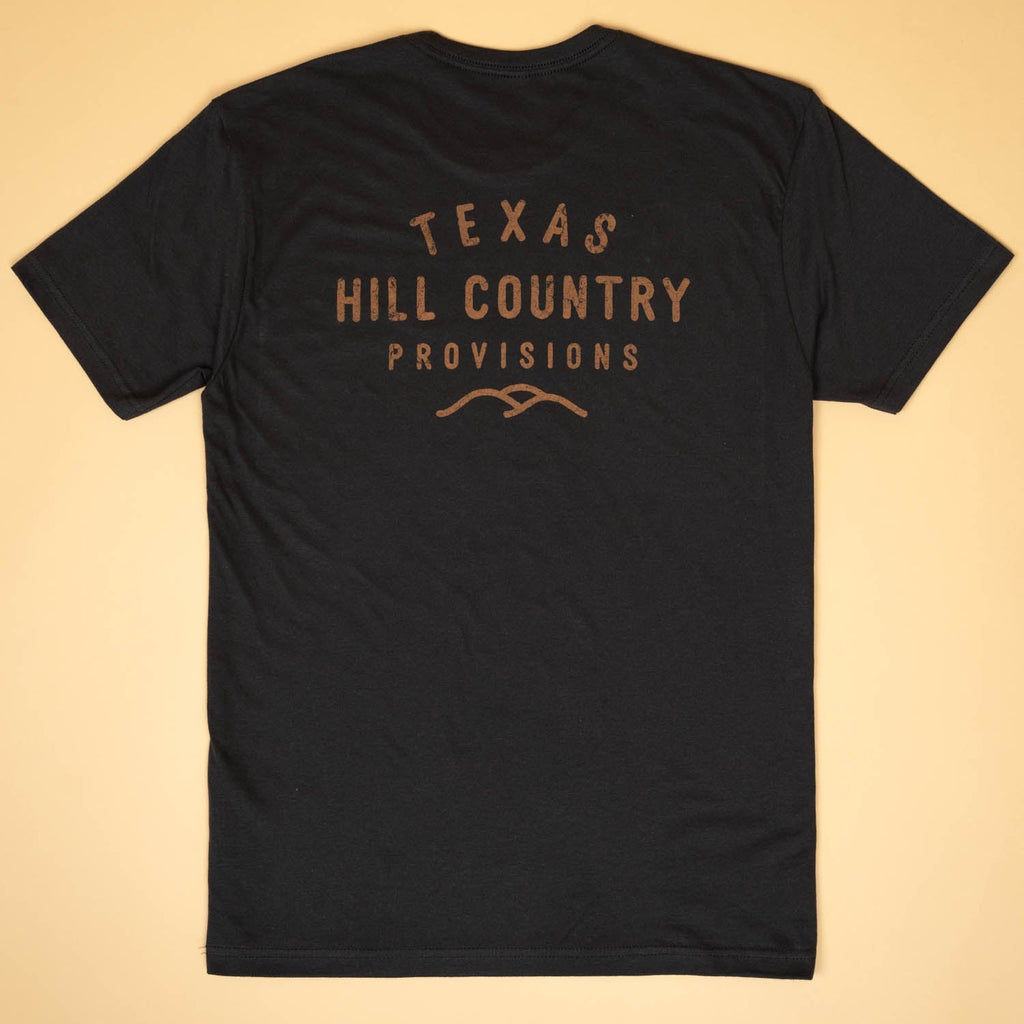 THC v1 Feather Grass Tee Texas Hill Country Provisions Black S 