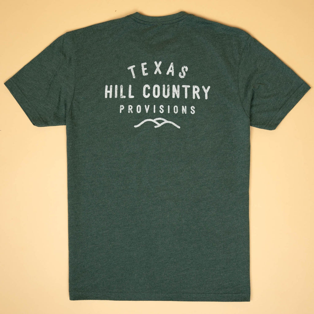 THC v1 (Pine) Feather Grass Tee Texas Hill Country Provisions Pine S 